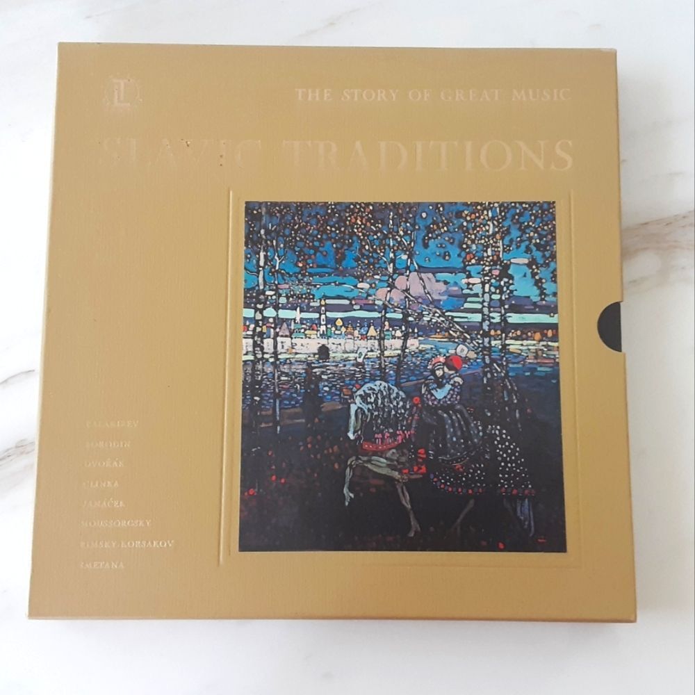 The Story of Great Music: Slavic Traditions Box Set Time Life 4X LP Vinyl 33 RPM